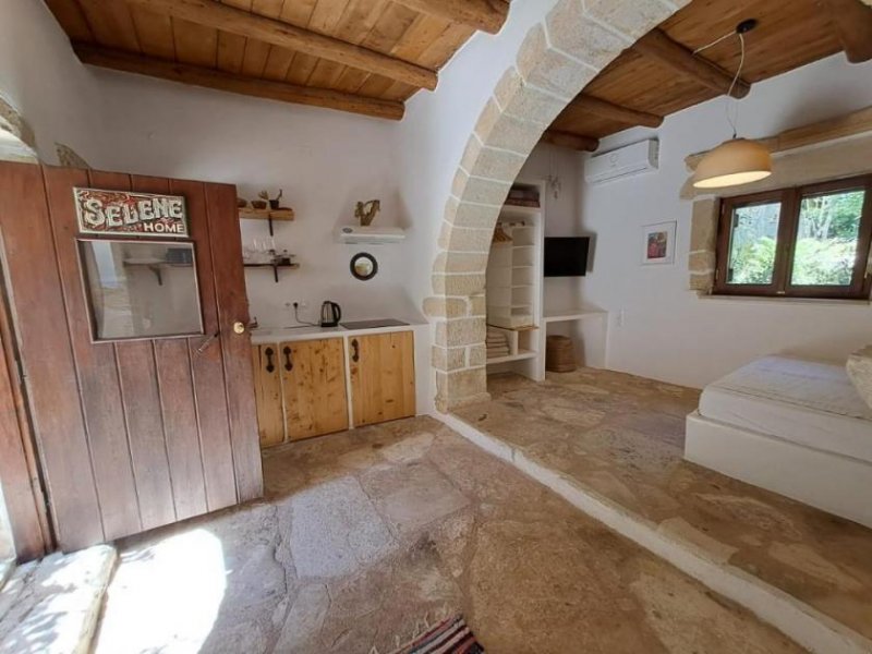 Aspro Kreta, Aspro: Drei Villen mit traditionellen Steinelementen und Bergblick zu verkaufen Haus kaufen